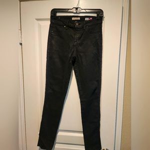 NWOT Vizcaino Black Straight Leg Jeans